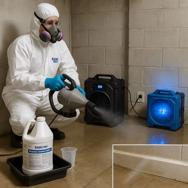 Sanitization and Odor Removal process in Huron County, MI