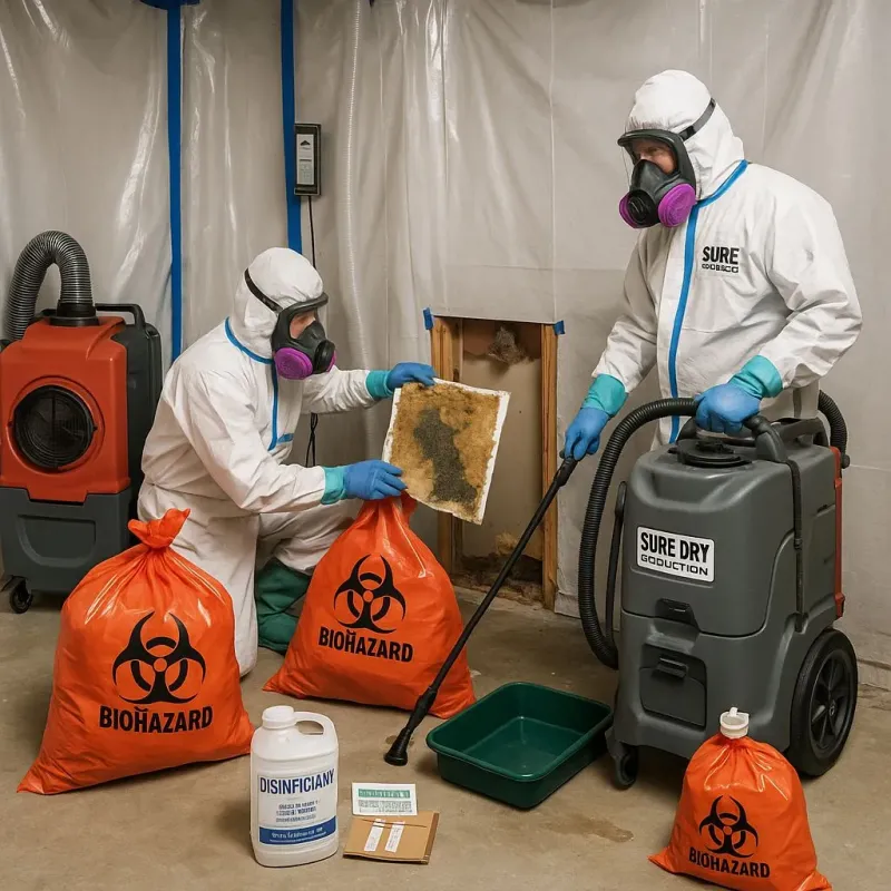 Contaminated Water Handling Protocols process in Huron County, MI