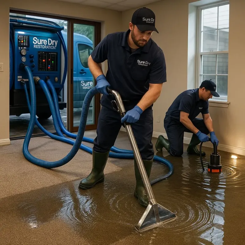 Water Extraction and Removal process in Huron County, MI